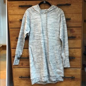 Grey Sweatshirt dress